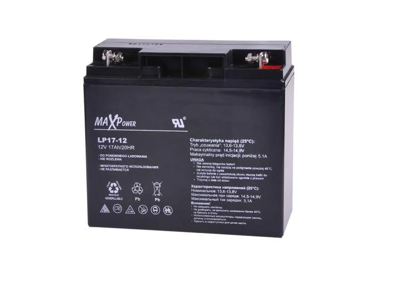12V 17Ah Deep Cycle Sealed AGM Gel Battery Maitanence Free Scooter UPS